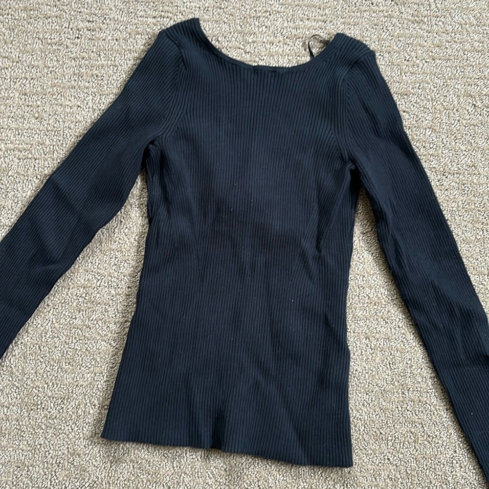 Banana Republic Scoop Back Sweater